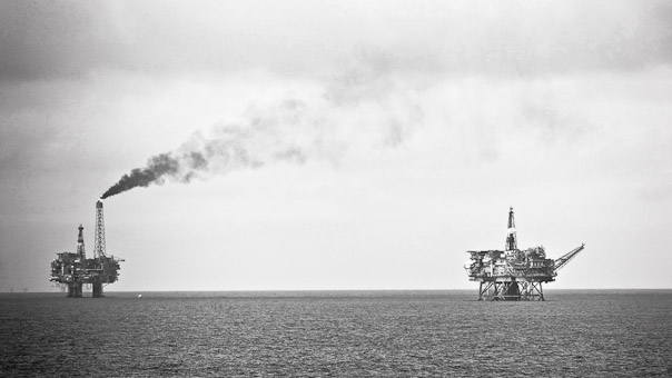 Brent oil platform